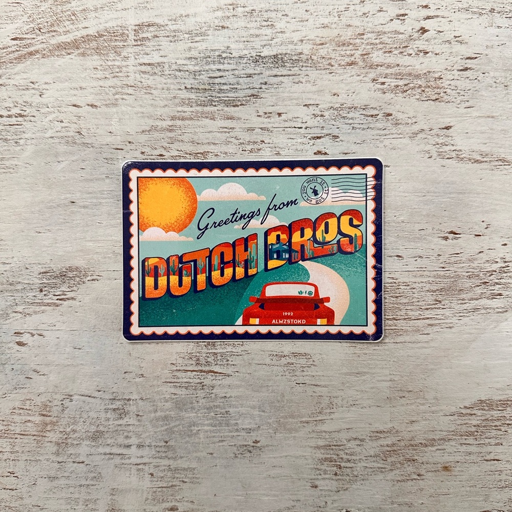 Road Trip DB Sticker